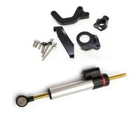 For GSXR1000 For GSXR 1000 K9 2009-2015 Motorcycle Steering Dampers Stabilize Damper Bracket Mounting Kit Stabilizer Linear(WHITE 1set)