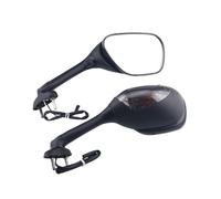 For GSXR600 GSXR750 2006-2024 2007 2008 2009 2010 2011 2012 13 14 15 16 Foldable Rearview Mirrors With Turn Signals Light Rear View Mirrors