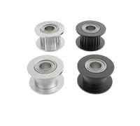 For GT2-6MM Idler Timing Pulley 16/20 Tooth Wheel Bore 3/5mm Aluminium Gear Teeth Width 6 For I3 for Ender 3 Printer Accessorie(20 Teeth Hole 5MM)