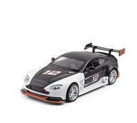 For GT3 Aston Martin Vantage Racing Model Alloy Pull Back Sound And Light Toy Car 1 32 Vehicles Kit(2)