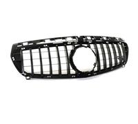 For GTR Style Front Bumper Mesh Grille For Mercedes For Benz For W176 A-Class AMG A45 A250 A200 A180 2012-15 2016-2018 Glossy Black Bumper Grille(2016-18 Models)