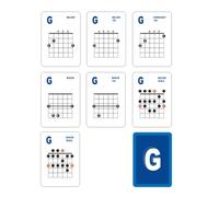 For Guitar Flash Card Set 49 Essential Cards for Learning Chords and Scales, Perfect for Beginner For Guitarists