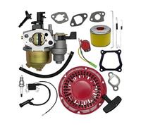 For GX160 For GX200 Tune Up Parts Carb Kit For GX120 4.0 5.5 6.5 Hp 196 212 Cc W/Carburetor+Pull Star +Coil+Air Filter Etc carburetor Carburettor