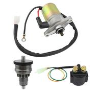 For GY6 47cc 49cc 50cc 60cc 80cc 100cc 4-Stroke 139QMB 139QMA 147QMD Scooter Moped ATV For TaoTao For Jonway For Bendix Relay Starter Motor Motorcycle Starter Motor