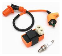 For GY6 50cc/125cc/150cc/A7TC ATV Ignition Key Switch Coil 6OIN CDI Spark Plug Scooters Racing Performance Ignition Coil Spark Plug