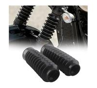 For H&arley For Dyna For Wide For Glide For Injected - FXDWG-I 2006 Motorcycle 49mm Rubber Front Fork Shock Absorber Cover Motorcycle Rear Shock Absorber