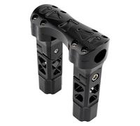 For H&arley For Spo&rtster 883 1200 XL For Street For Bob For Dyna 1inch 25mm Motorcycle Handlebar Risers Clamp Motorbike Handle Bar Riser(6.5 Black)