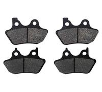For H&arley New 4 For Piston Caliper 2000-2004 Models Motorcycle Front Rear Brake Pads Motorcycle Parts Brake Pads Brake Pads Motorcycle(2 Pairs)