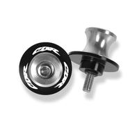 For H&on&da CBR 600RR 1000RR 2004-2019 250R 900RR Swingarm Spools Slider Stand Screw M8 CBR250R CBR600RR CBR1000RR(Silver-1)