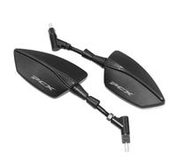 For H&OND&A PCX125 PCX 125 PCX150 PCX 150 PCX160 2016-2021 Motorcycle Handlebar Rear View Mirrors Blue Anti-glare Mirror(Black-1)