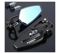 For H&ONDA CBR 300R 500R 650R 650F 600RR 1000RR 954 RR 7/8" 22mm Mirrors Handlebar End Mirror(Black2)