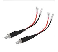 for H1 Led-Conversion Wiring Line Replace Professional 2pcs H1 LED Single Headlight Conversion Wiring Adapter Connector Cable Holder Replacement for Headlight Bulbs Accessories