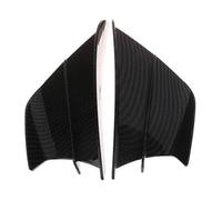 For H2/H2R Scooter Motorcycle Side Wind Winglet Spoiler Motorcycle Winglet Aerodynamic Wing Kit Spoiler Side Panel Cover Fairing(Black)