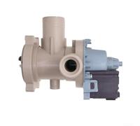 for haier Washing Machine Drain Pump Motor, Efficient Water Removal for Front Loader Models, Gray ABS Component
