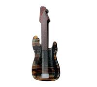 For Hair | For Acrylic, For Thick, Accessory For Acetate, Color And Tortoise Violin Bass Design, Elegant Hold For All Hairstyles