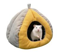 For Hamsters, Winter Den, Semi-Closed Cotton, Hanging House for Hamsters, for Chinchilla Ferret Small Animals Small Breeds Home Bedroom