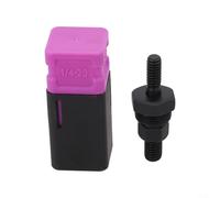 For Hand Nut Rivet Tool Replacement Threaded Mandrel, Fits Metric Sizes to M10, Metal with Storage Box (1/4-20)