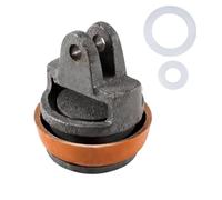 For Hand Pump Piston for 75 Type Replacement with Leather Seal Gasket to Restore Pump Efficiency