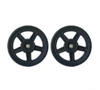 For Hand Push Trimmer 8 Inch For Plastic Wheel Replacement Compatible with Standard Lawn Trimming Applications (2PCS)