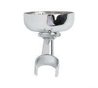 For Handheld Shower Head Holder Wall Bracket with Adjustable Support and Zinc Alloy Body for Consistent Bathroom Use (1pc)