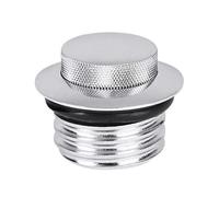 For Har&ley For Glide 1982-2018 Motorcycle Fuel Tank Gas Pop-Up Cap Cover(Silver)