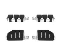 For Har&ley Touring Dyna Sportster Softail XL Street Glide Road King Motorcycle Front Driver 10MM Male Mount Footpegs Rear Passenger Footrest Pedal bracket