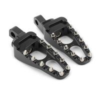 For Har&ley XL1200 XL883 Rocker FXCW Softail Breakout Blackline FXS FXSB FXSE Motorcycle Accessories Footrest Offroad Wide Foot Pegs Non-Slip Pedals Pedal bracket(Black)