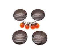 For harle&y Davidson FLST FXRT 1986-2014 Motorcycle Turn Signal Lens Indicator Lenses Light Caps