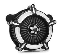 For harley air cleaner filter Sportster Softail Touring street road king glide Dyna for harley davidson air intake filters (Contrast Cut - Gray Filter, D-For M8 Touring/Softail 2018-UP)