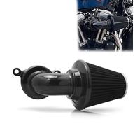 For harley air cleaner filter sportster street road glide king for harley davidson motorcycle air intake (Nake style -Black, A-For Sportster XL models)