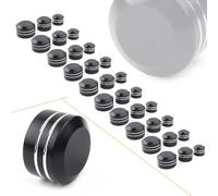 for Harley Black CNC Inner 9mm-13mm Schrauben Motor Bolt Topper Caps Cover