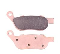 For HARLEY DAVIDSON FLSTFB Fat Boy Lo Softail 2010-2013 FXCW Rocker 2008-2009 FXCWC Rocker C 08-11 Motorcycle Sintered Copper Based Front And Rear Brake Pads(Rear)