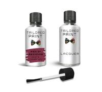 For Harley Davidson Motorcycle Bike Touch Up Paint Repair Kit Scratch Stone Chip Fix Black Cherry Pearl BPS Touch Up + Lacquer