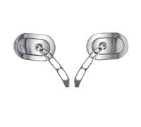 For Harley-Davidson Street Glide Road King Fatboy 1 Pair Motorcycle Rearview Side Mirrors