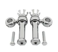 For Harley Dyna Fat Bob CVO FXDFSE One-inch Universal Handlebars With High Pressure Code Risers