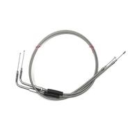 for Harley Dyna Softail Heritage Fat Boy for Sportster Forty Eight XL1200 XL883 Motorcycle Throttle Cable Wire Tube Oil(43.30inch)
