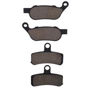 For HARLEY FLSTC Heritage FLSTSB FLS FLSTN Softail Deluxe Slim FLSTFB Fat Boy Special Motorcycle Front Rear Brake Pad Discs