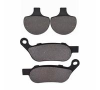 For HARLEY FLSTSB Softail Cross Bones 2008-2011 Motorcycle Front Rear Brake Pads Organic Disc