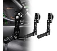For Harley For Davidson Road King Street Glide XL883N Sportster Fat Bob Dyna Adjustable Highway Foot Pegs Footrest 32mm Mount Kits Foot Rests