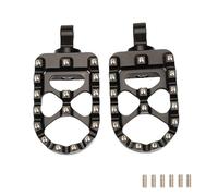 For Harley For Davidson Sportster XL 883 1200 Dyna Street Bob Bobber Custom 360°Foot Pegs MX Wide Fat Footrests Pedals