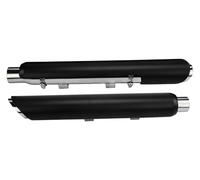 For Harley For Sportster XL 883 Iron 1200 Motorcycle Exhuast Mufflers Pipes Exhaust Pipe Forty Eight Superlow Roadster 2014-2022 Motorcycle Exhaust Muffler System(Black)