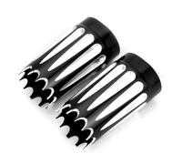 For Harley Road King Fork slider boots cover 49MM Custom FLHRS Electra Glide FLHTCU CVO Limited FLHTKSE Road Glide Ultra FLTRU FLHTKL BLACK