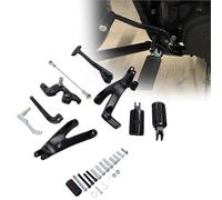 For Harley Softail Street Bob 114 Low Rider S/ST El Diablo 2018-2024 Motorcycle Forward Control Kit With Foot Peg - Black