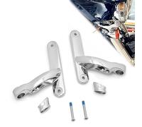 For harley Spot Fog Light Bracket housing Auxiliary lighting frame touring Electra Street Glide Passing light frame 1994-UP chromed