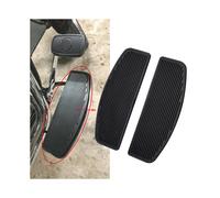 For Harley Touring Street Road King Electra Gilde Pair Front Rubber Rider Insert Floorboard Footboards Kit Left&Right