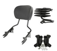 For Harley Touring Ultra Classic Electra Glide Standard FLHTCU 2009 2010 2011 2012 2013 Motorcycle Luggage Rack Sissy Bar Backrest(Black)