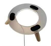 For Harman Kardon desktop Studio Speaker stand, with Wood Feet Display Support Holder for Harman Kardon Aura Studio 4 Aura Studio 3 Soundsticks 4 Echo Studio Home Speaker System (Crystal Acrylic)