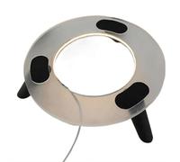 For Harman Kardon desktop Studio Speaker stand, with Wood Feet Display Support Holder for Harman Kardon Aura Studio 4/3 Soundsticks 4 Echo Stu-dio Home Speaker System (Crystal Acrylic Rosewood)