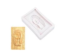for Head Sculpture Silicone Rubber Flexible Food Safe Clay Resin Ceramics Candy Fondant Candy Chocolate Soap Mo Silicone Baking Molds for Oven Cakes Shapes