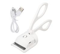 for Heated, for Eyelash Curler, Electric, Type C Rechargeable, 2 Heating Modes, Portable Handheld, White